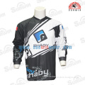 New fashion customized design bmx jersey sublimation cycling jerseys